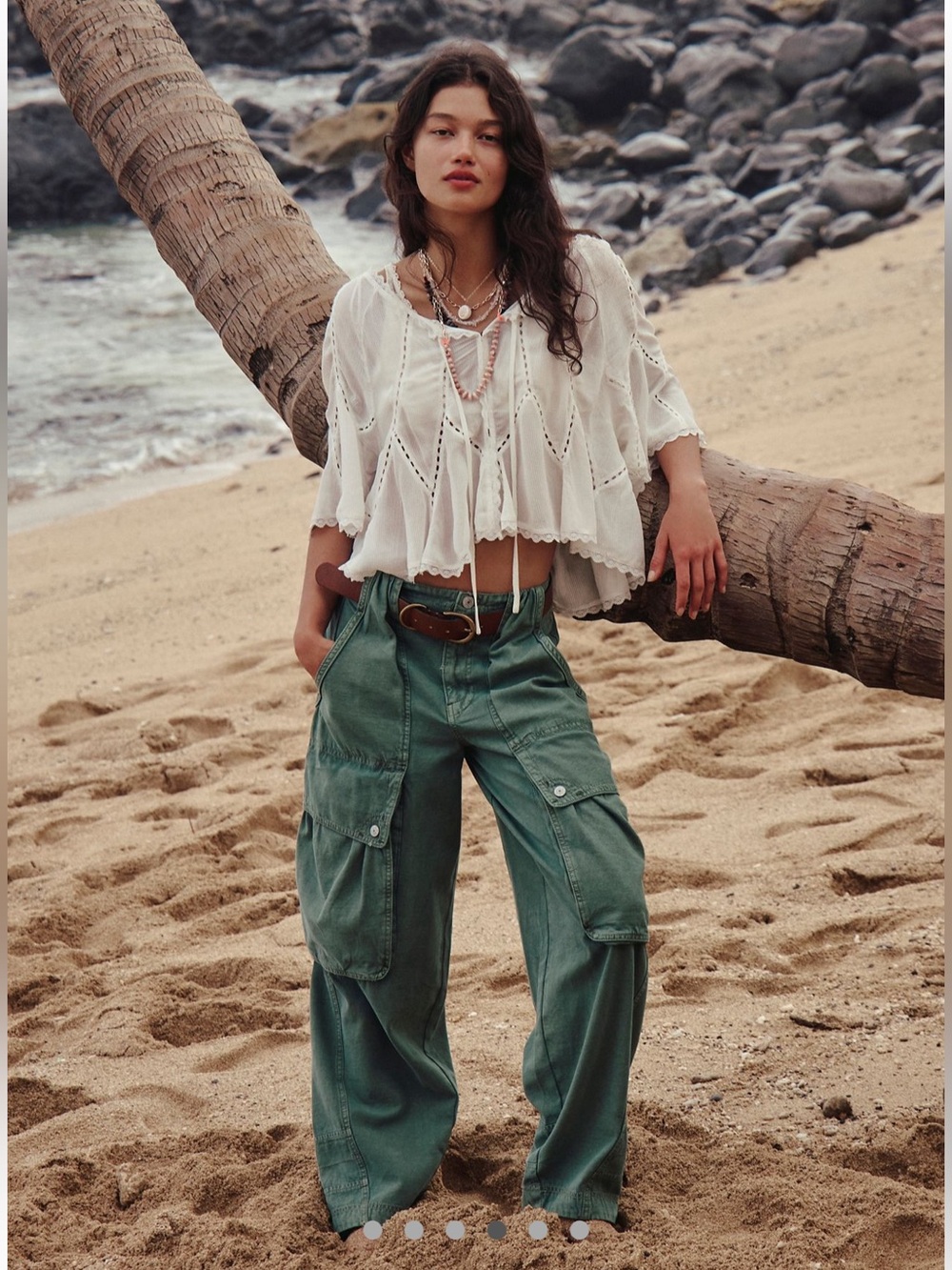 We The Free Brentwood Slouchy Cargo Pants